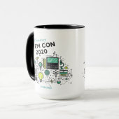 STEM CON 2020 Mug 2 マグカップ (正面左)