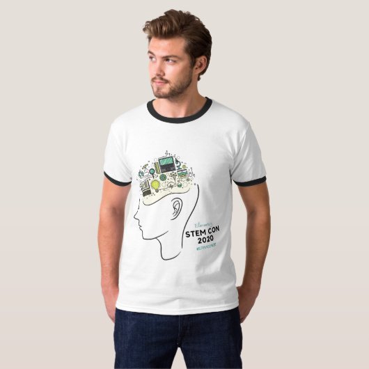 STEM CON 2020 Tshirt 3 Tシャツ (正面フル)