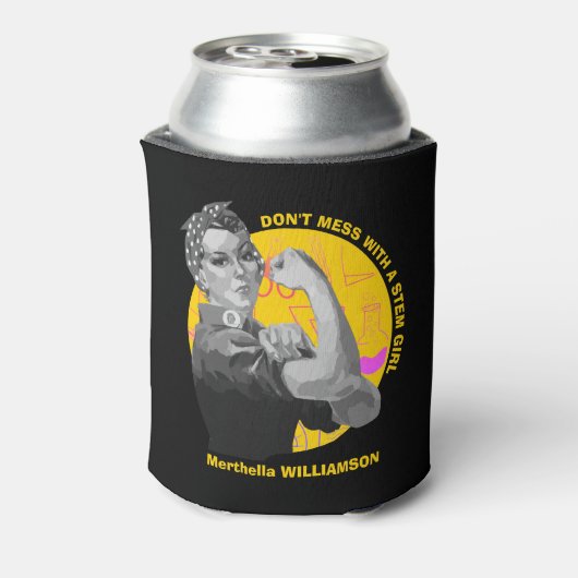 STEM Girlを台無しにしない 缶クーラー (缶裏面)