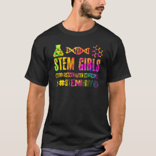Stem Girls Will 救 The World - # Steminist - Bec Tシャツ