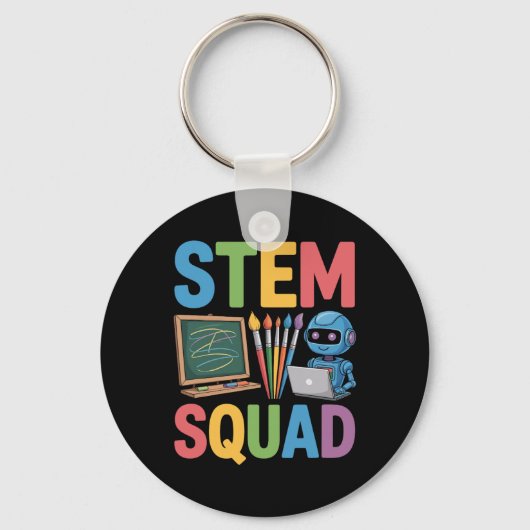 Stem Squad, Science Teacher Math Teaching Team キーホルダー (正面)
