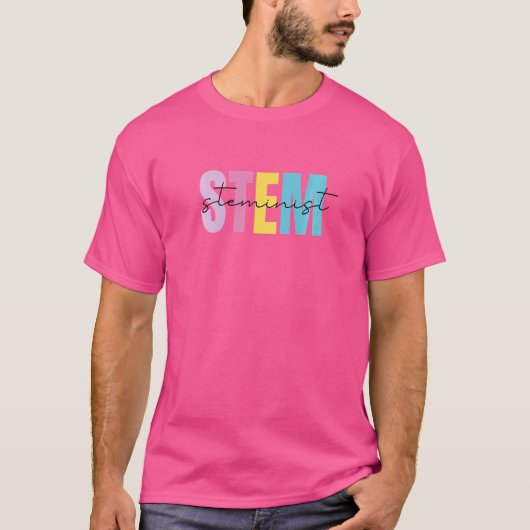 Stem Squad Science Technologyエンジニアリング数学サイト Tシャツ (正面)