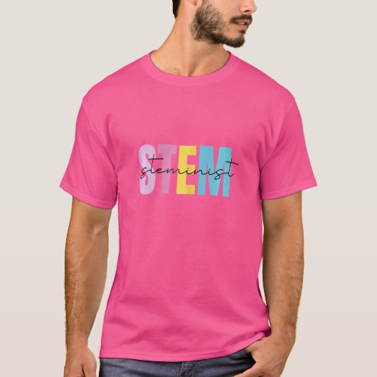 Stem Squad Science TechnologyエンジニアリングMath S Tシャツ (正面)