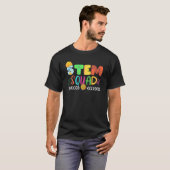 Stem Squad Science TechnologyエンジニアリングMath Tea Tシャツ (正面フル)