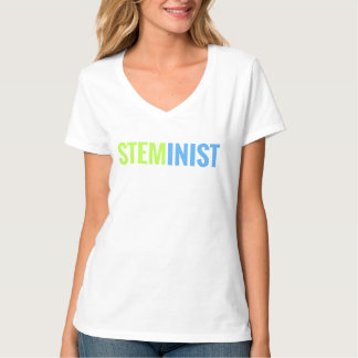 STEMinistのエコブレンドのティー Tシャツ