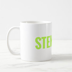STEMinistのクラシックで白いマグ コーヒーマグカップ