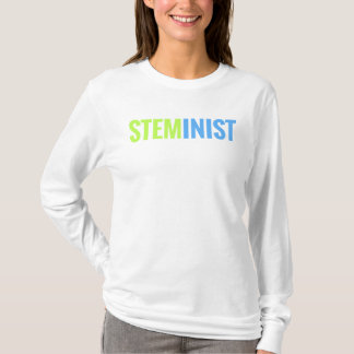 STEMinistの長袖のティー Tシャツ