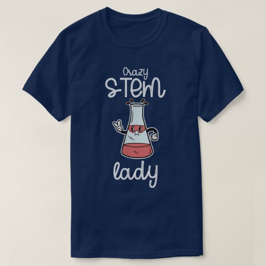 Steminist Equality Stem 熱狂する Science Women Empowe Tシャツ (デザイン正面)