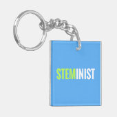 STEMinist Keychain キーホルダー (正面左)
