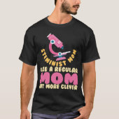 Steminist Mom Science Math STEM Tシャツ (正面)