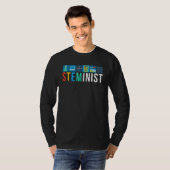 Steminist Science Technology Engineering Math STEM Tシャツ (正面フル)