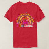 Steminist STEM Teacher Science Technology Engineer Tシャツ (デザイン正面)