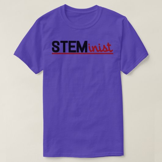 STEMinist Tシャツ (デザイン正面)