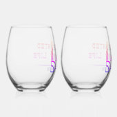 STEMLESS GLASSES studio miiri ステムなしワイングラス (右)
