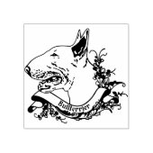 Stempe ANNO1900 mit Bullterrier ラバースタンプ (インプリント)