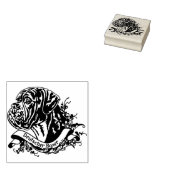 Stempel ANNO1900 deutscher Boxer Nr 2  ラバースタンプ (押印)