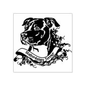 Stempel ANNO1900 Staffordshire Terrier ラバースタンプ (インプリント)