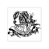 Stempel ANNO 1900 mit Australian Shepherd ラバースタンプ (インプリント)