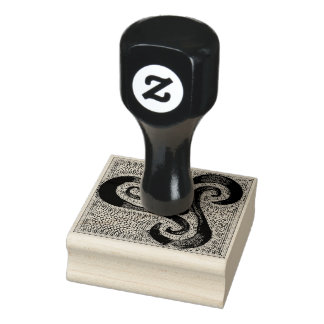 Stempel celtic Triskele ラバースタンプ