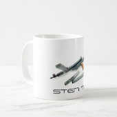 STEN MKV コーヒーマグカップ (正面左)