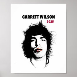 Stencil Garrett Wilson 2025 Poster ポスター