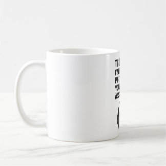 Stencil Street Art Coffee Mug for Insurance Pros コーヒーマグカップ