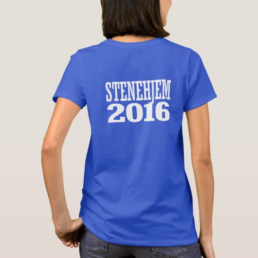 Stenehjem -ウェインStenehjem 2016年 Tシャツ (裏面)