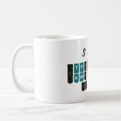 Stenoのキーボードのマグ コーヒーマグカップ (左)