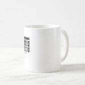 Stenoの生命は225の青のマグで始まります コーヒーマグカップ (正面右)