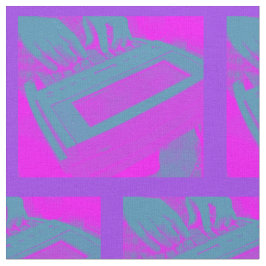 Steno機械DIYを報告するピンクおよび紫色裁判所 ファブリック