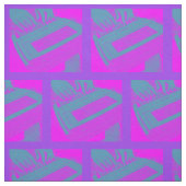 Steno機械DIYを報告するピンクおよび紫色裁判所 ファブリック (見本)