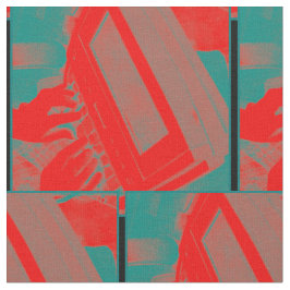 Steno機械DIYを報告する赤いおよび緑裁判所 ファブリック