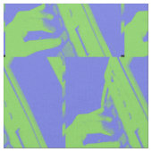 Steno機械DIYを報告する青および緑裁判所 ファブリック (クローズアップ)