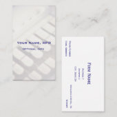 Steno縦の機械は法廷記者を調整します 名刺 (正面/裏面)