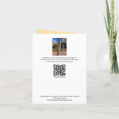 Stenton House Museum & Gardenのキツネノボタンヅル サンキューカード (裏面)