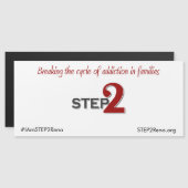 STEP2磁気バンパーステッカー (正面/裏面)