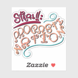 Step 1: Procastination シール