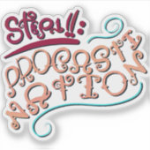 Step 1: Procastination シール (正面)