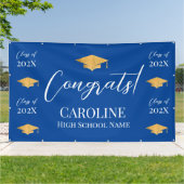 Step and repeat Graduation Backdrop banner 横断幕 (外側)