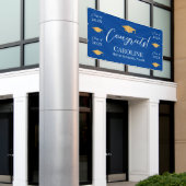 Step and repeat Graduation Backdrop banner 横断幕 (ビルの外側)