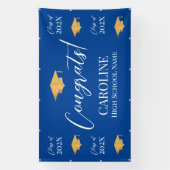 Step and repeat Graduation Backdrop banner 横断幕 (縦)