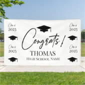 Step and repeat Graduation Backdrop banner  横断幕 (外側)