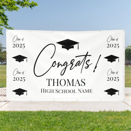 Step and repeat Graduation Backdrop banner  横断幕 (外側)