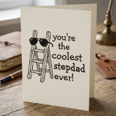Step Dad Fathers Day Pun カード