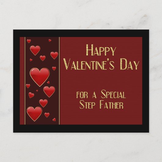 Step Fatherバレンタインポストカード シーズンポストカード (正面)