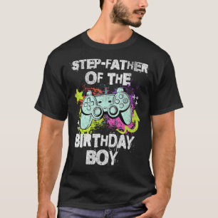 STEP FATHER OF THE誕生日ボーイビデオゲームゲーマー Tシャツ