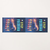 Step Forward Boldly ヨガマット (正面(横))