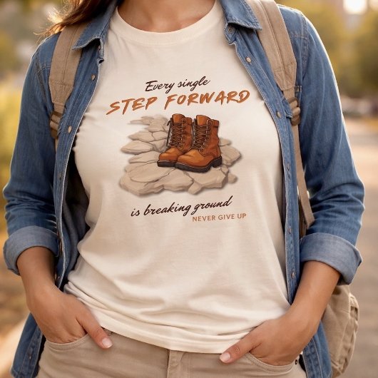 Step Forward / Break Ground Motivational Tee トライブレンドＴシャツ