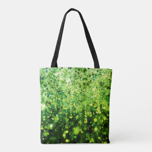 Step Out in Style With Green Delight on Your トートバッグ (裏面)