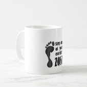 step out of your comfort zone  コーヒーマグカップ (正面左)